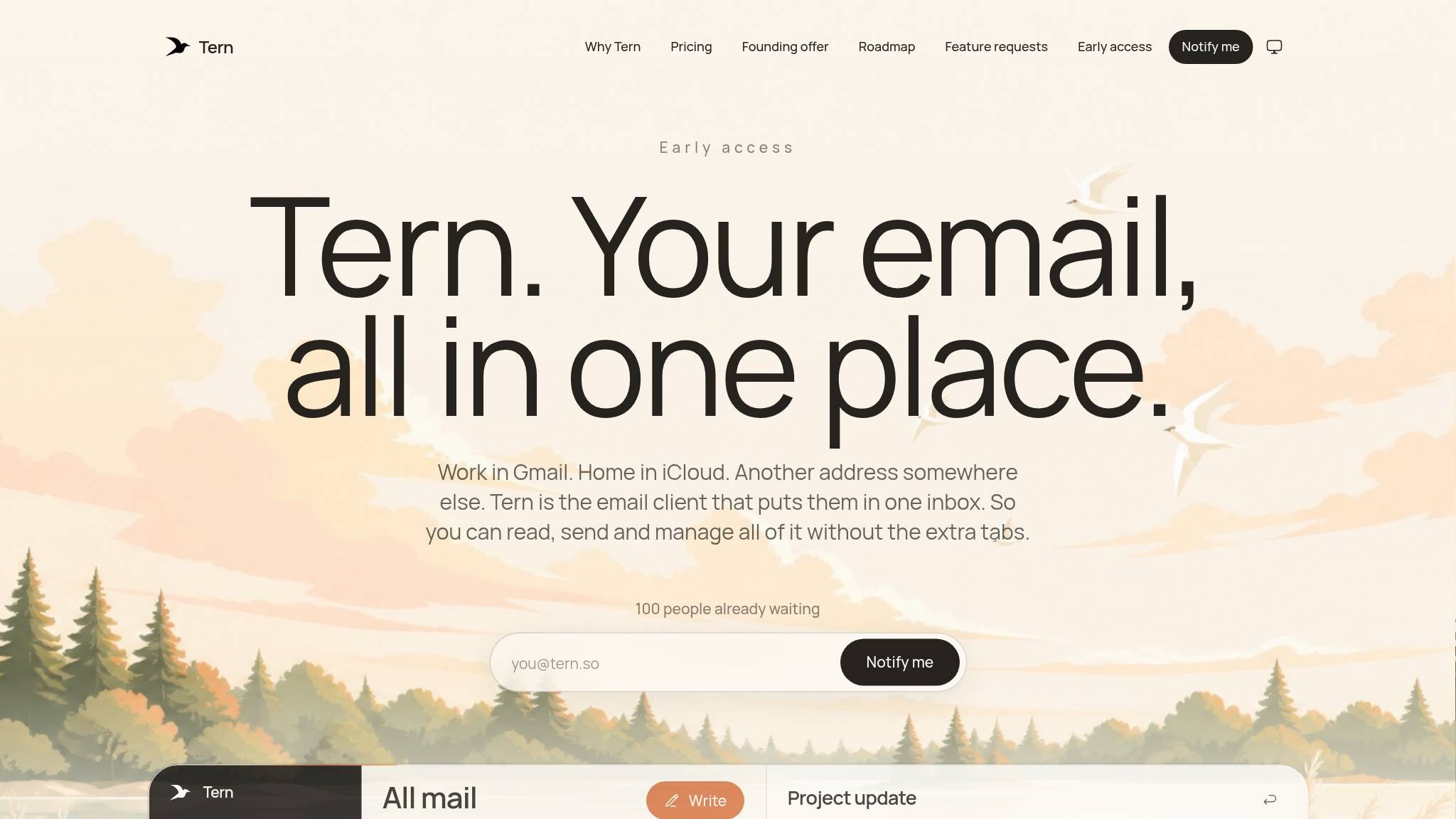 Tern — before page capture on Sep 2, 2026
