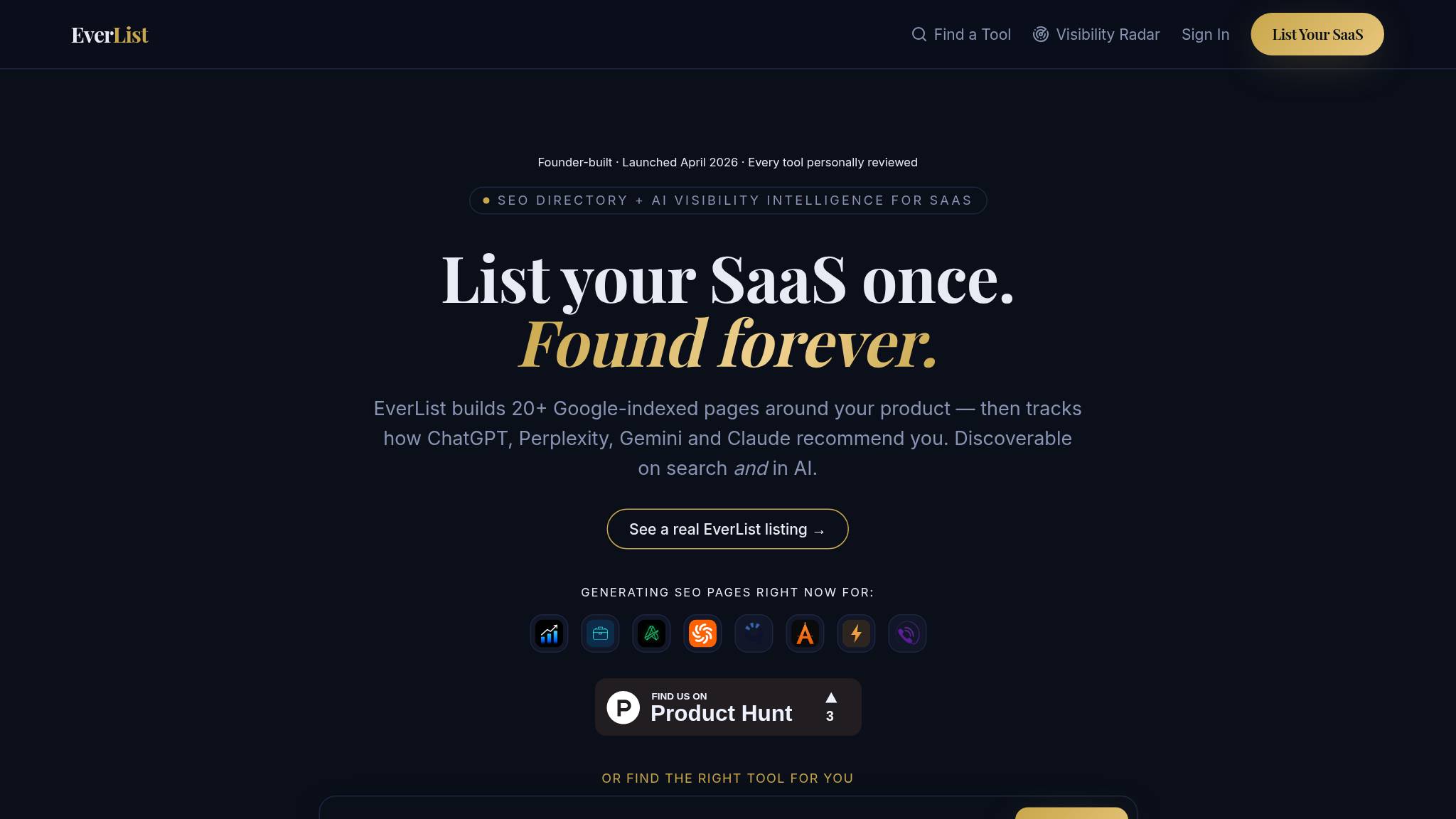 EverList before