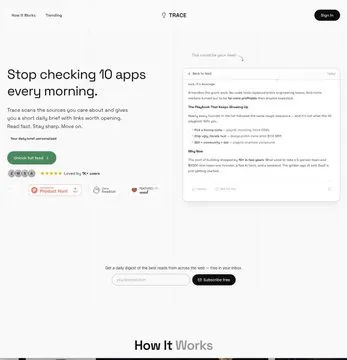 tarat's page before