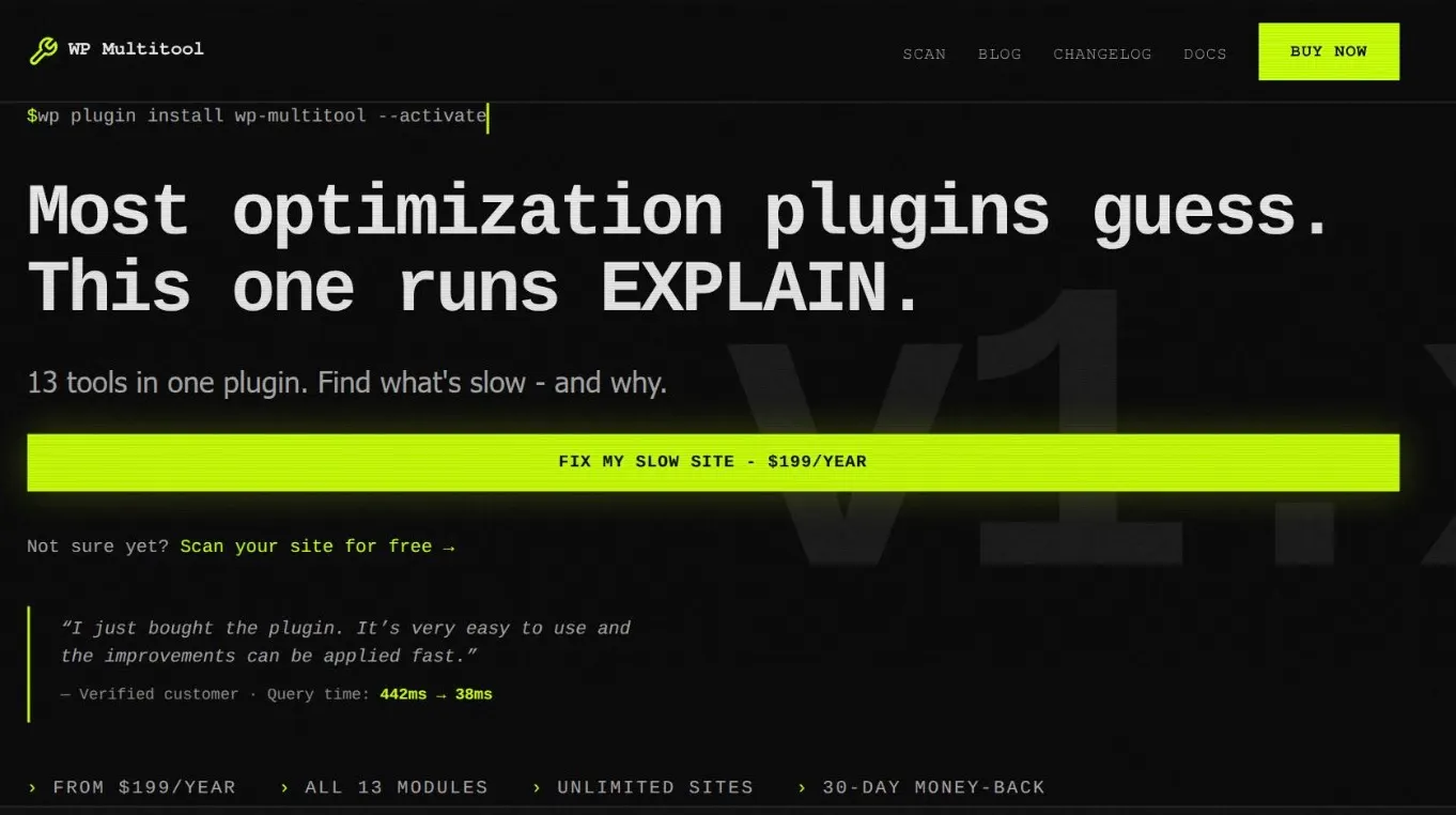 Marcin's page before